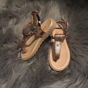 Rose Gold Holy Sandals